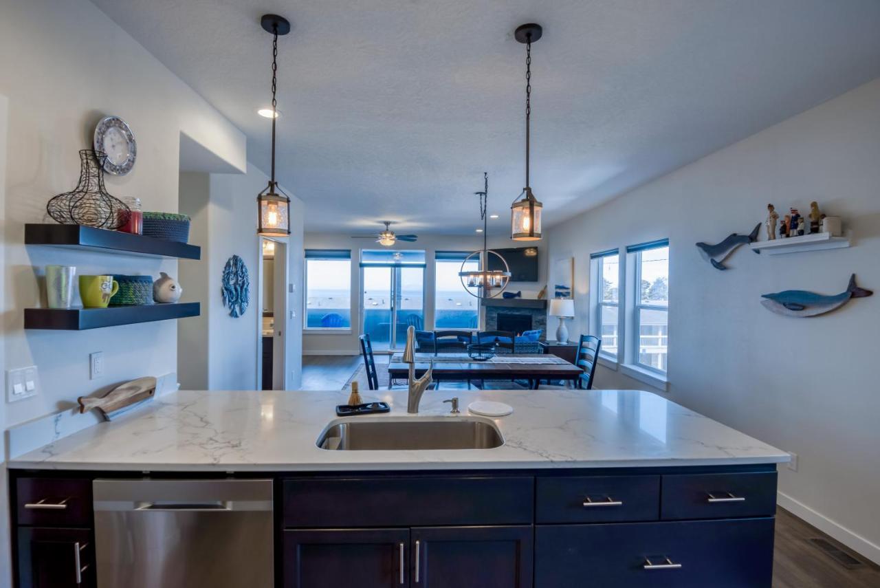Oceanview Townhome - Pet Friendly - Sleeps 6 - King Depoe Bay Exteriör bild