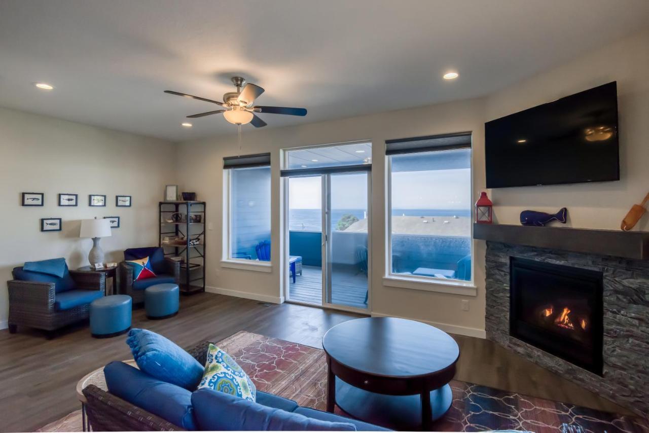 Oceanview Townhome - Pet Friendly - Sleeps 6 - King Depoe Bay Exteriör bild